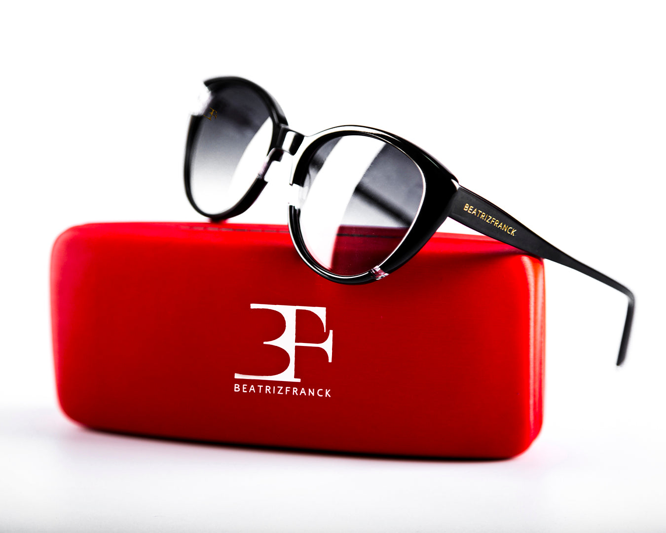 Óculos de Sol Cristal Preto