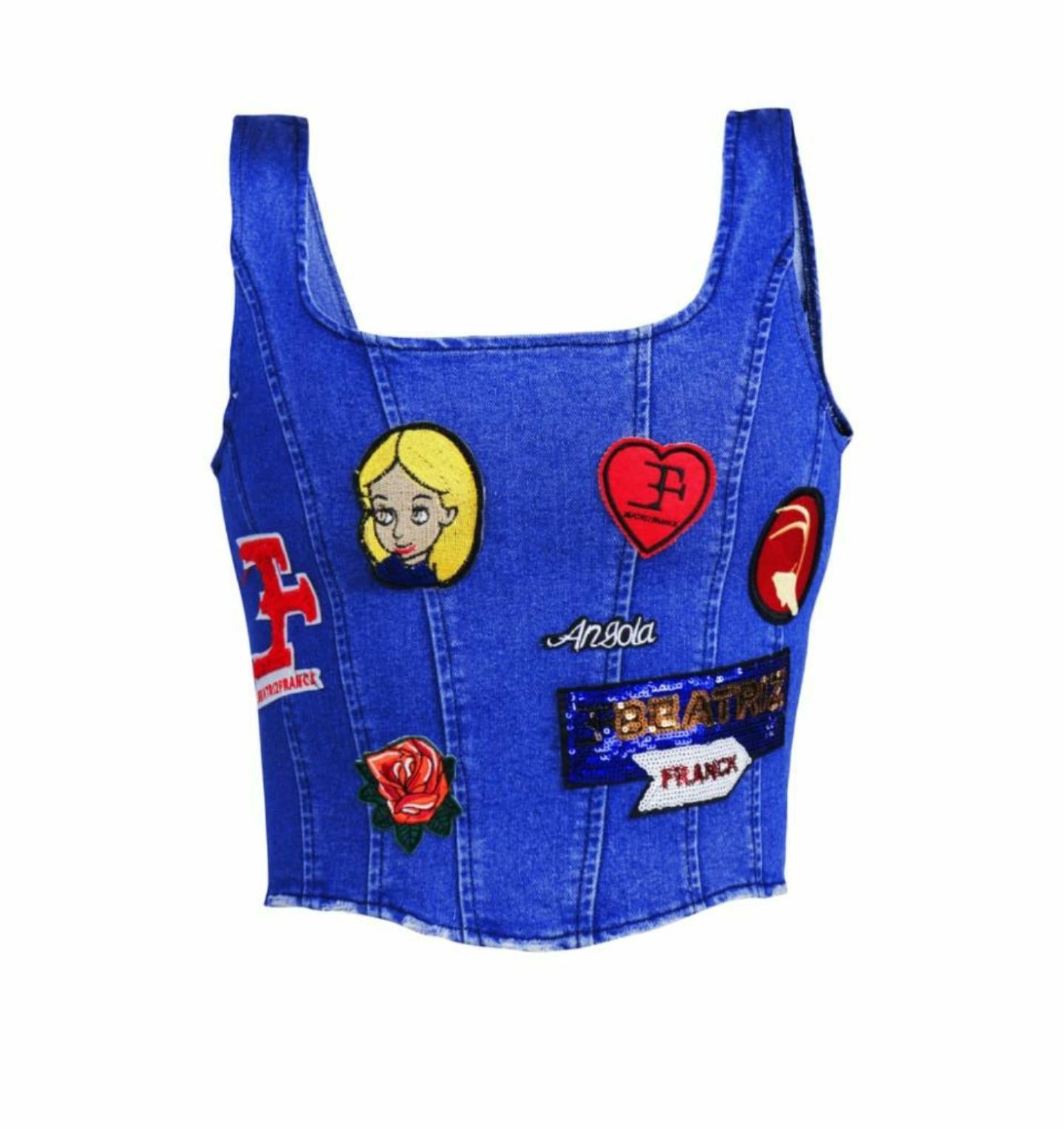 Top cropped patch