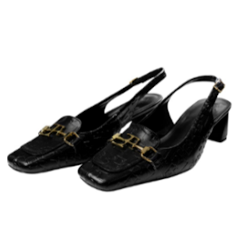 Mary Jane Sandals Black