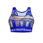 Croptop Blue ciano