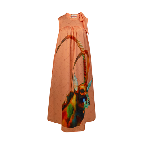 Long dress Salmon/ Palanca