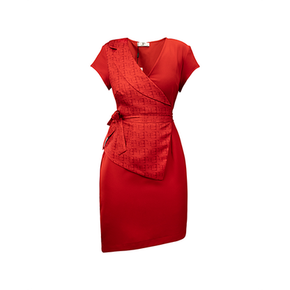 Social Dress Red