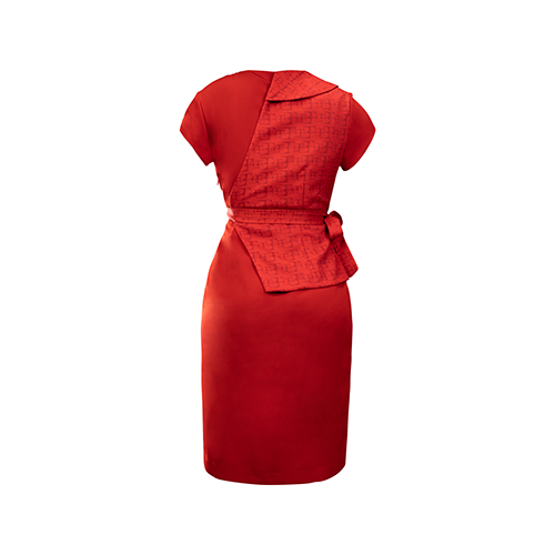 Social Dress Red